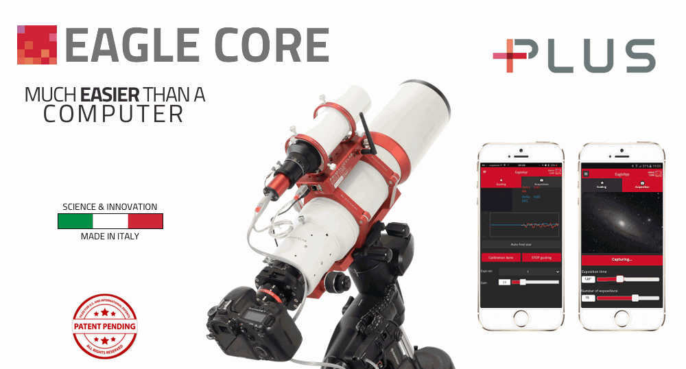EAGLE CORE - control unit for astrophotography with DSLR camera