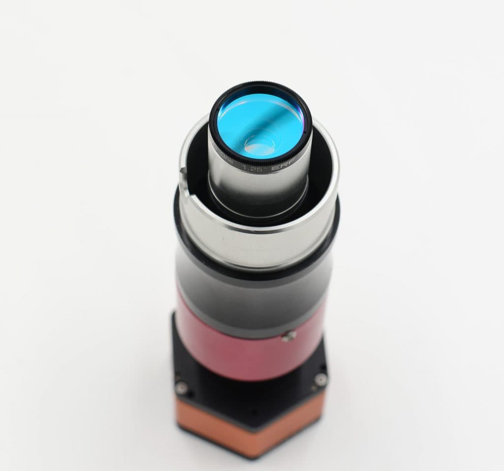 Player One Astronomy ERF 1.25-inch energy rejection filter for Quark Chromosphere solar observing