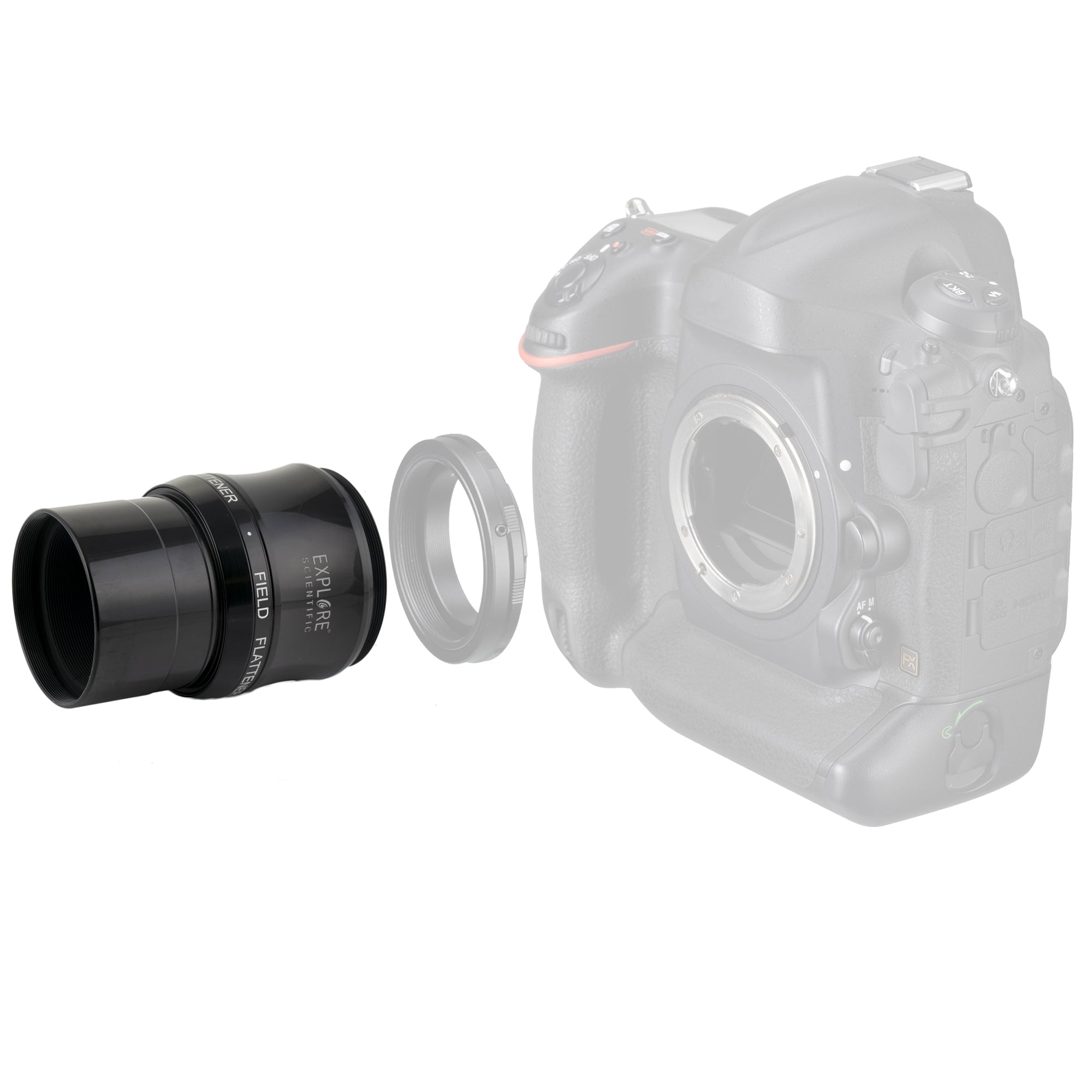 Field flattener optical element detail