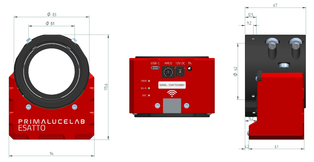 ESATTO 2" robotic microfocuser