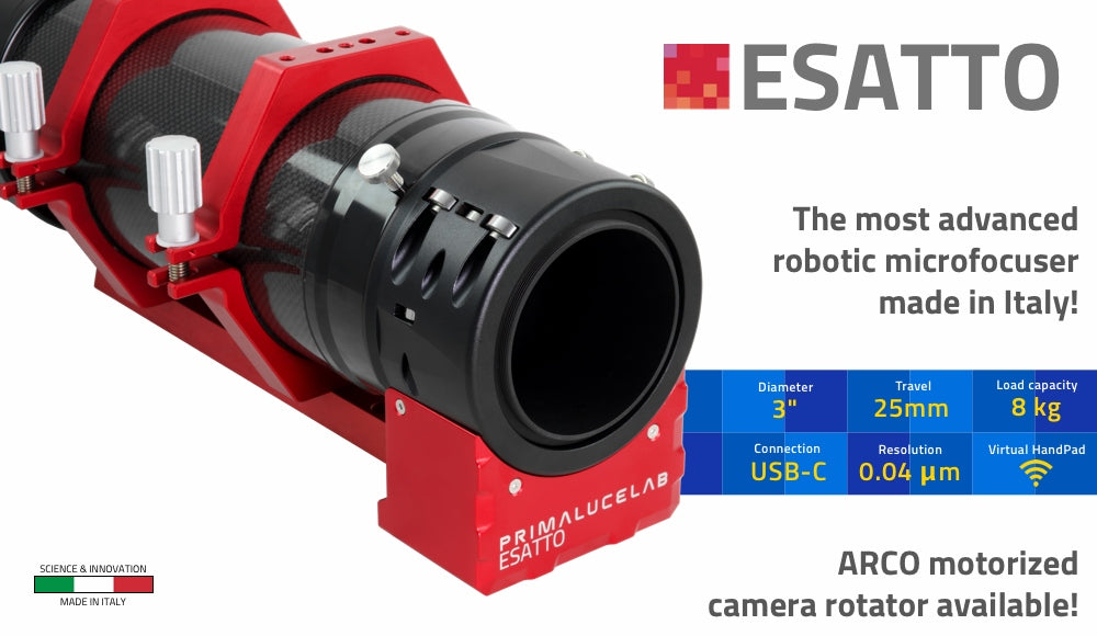 ESATTO 3" robotic microfocuser