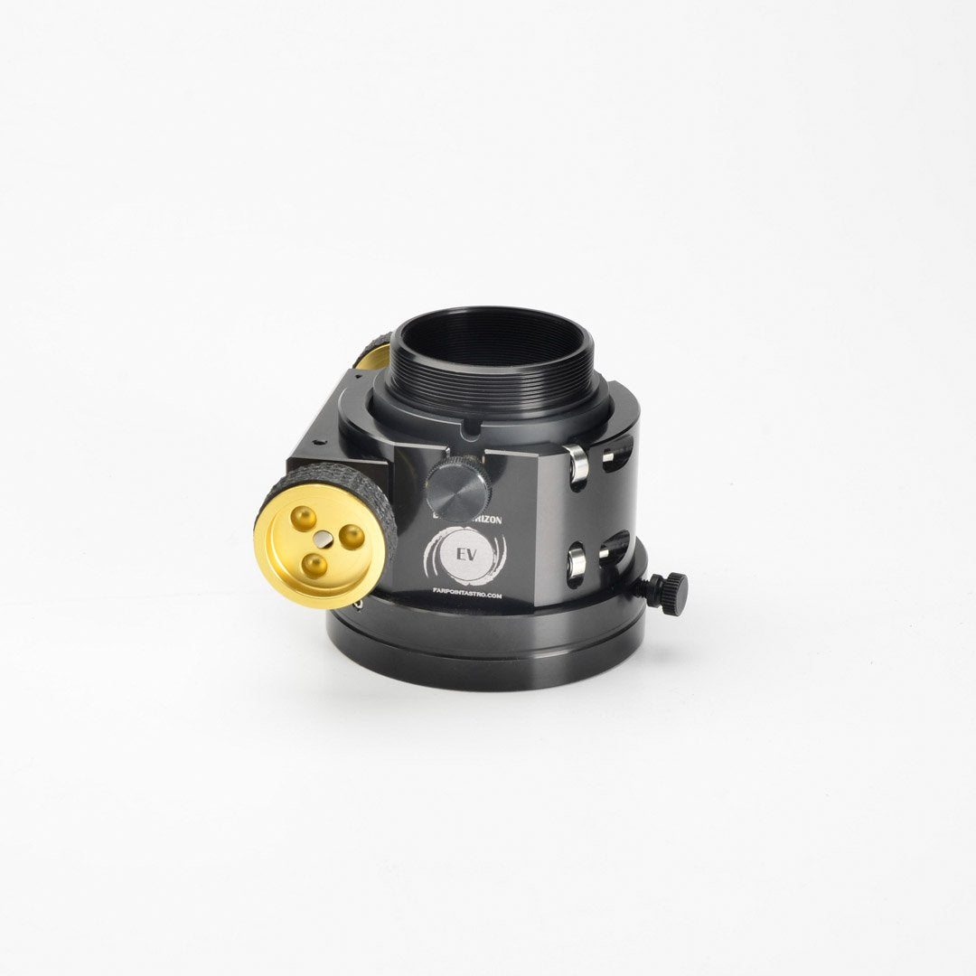 JMI Event Horizon EV2-C Cassegrain focuser side profile showing the low-profile SCT rear-thread base