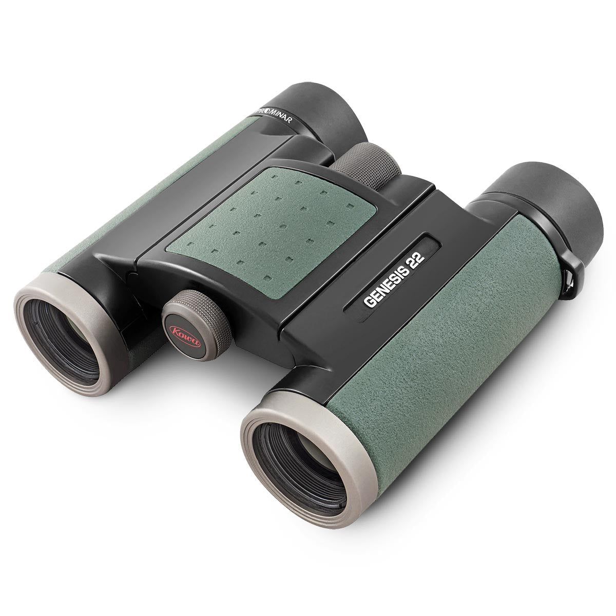 Kowa Genesis 10x22 compact binocular angled view