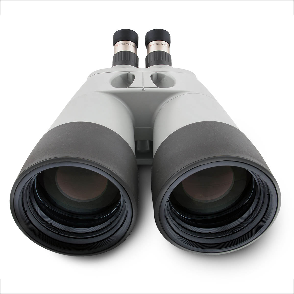 Kowa High Lander Prominar 32x82 binocular front objectives - twin 82mm pure fluorite lenses