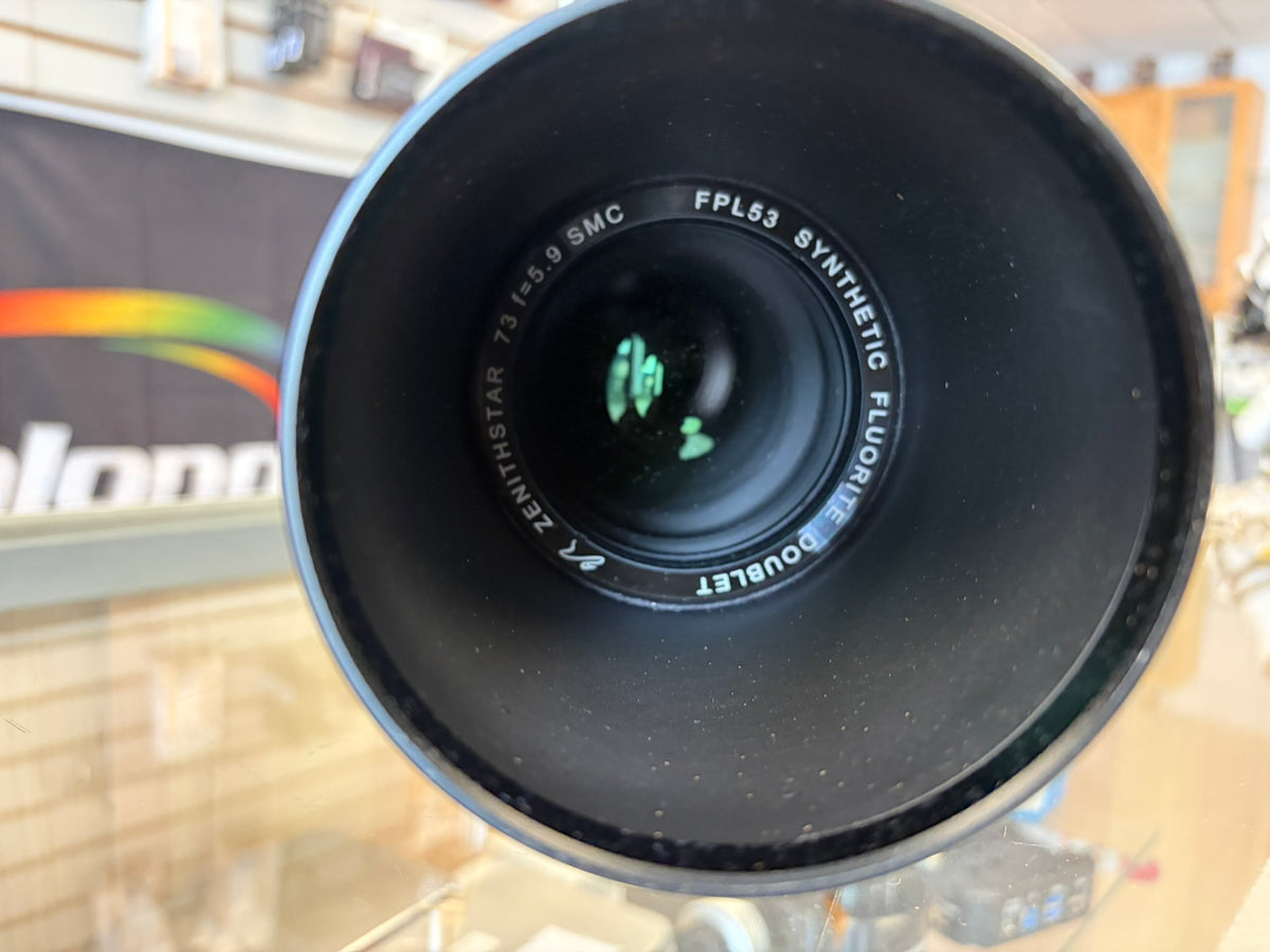 William Optics ZenithStar 73 II APO (Gold) Imaging Package with Guide Scope – Used
