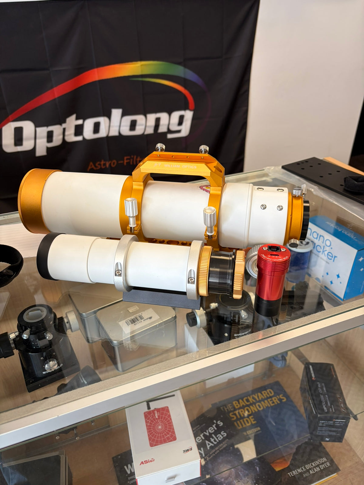 William Optics ZenithStar 73 II APO (Gold) Imaging Package with Guide Scope – Used