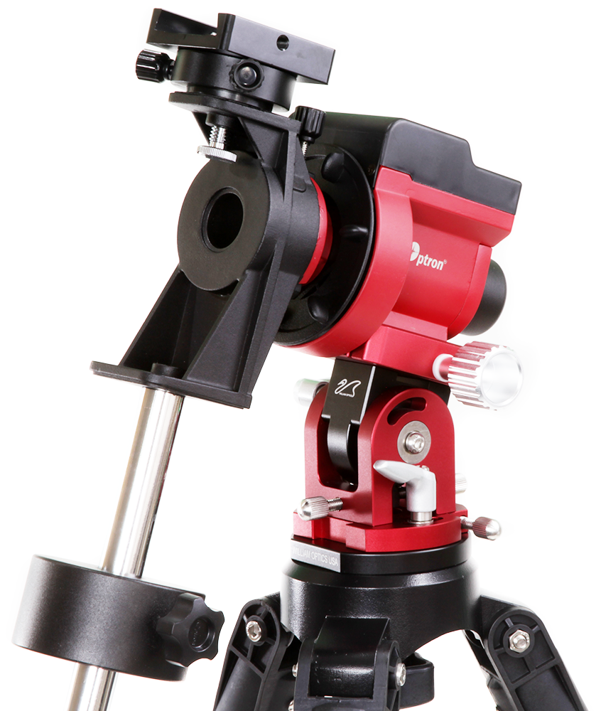 High Latitude WO Vixen style base mount for iOptron Skyguider Pro with Extension bar