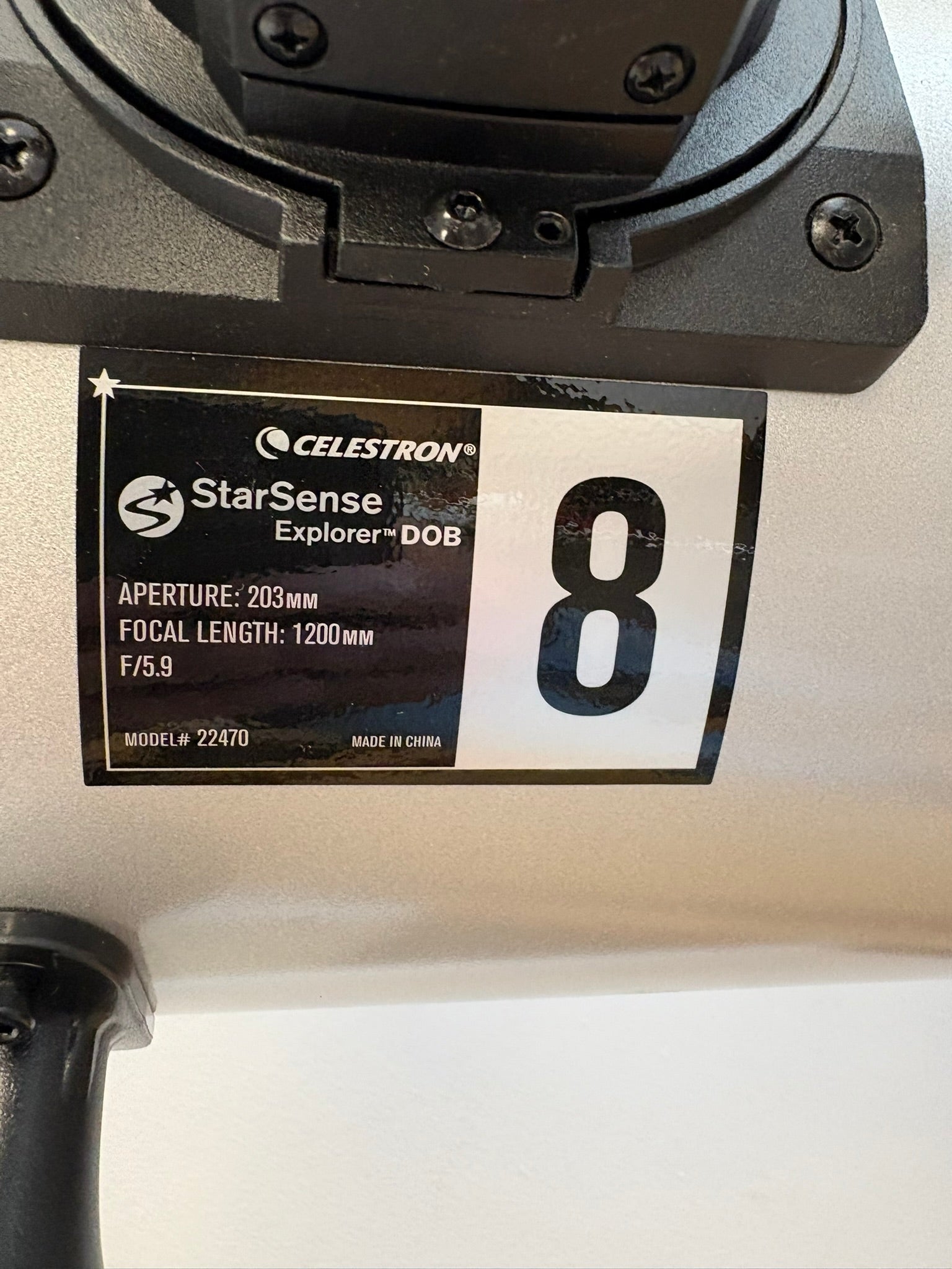 Celestron StarSense Explorer 8" Dobsonian Telescope – Used
