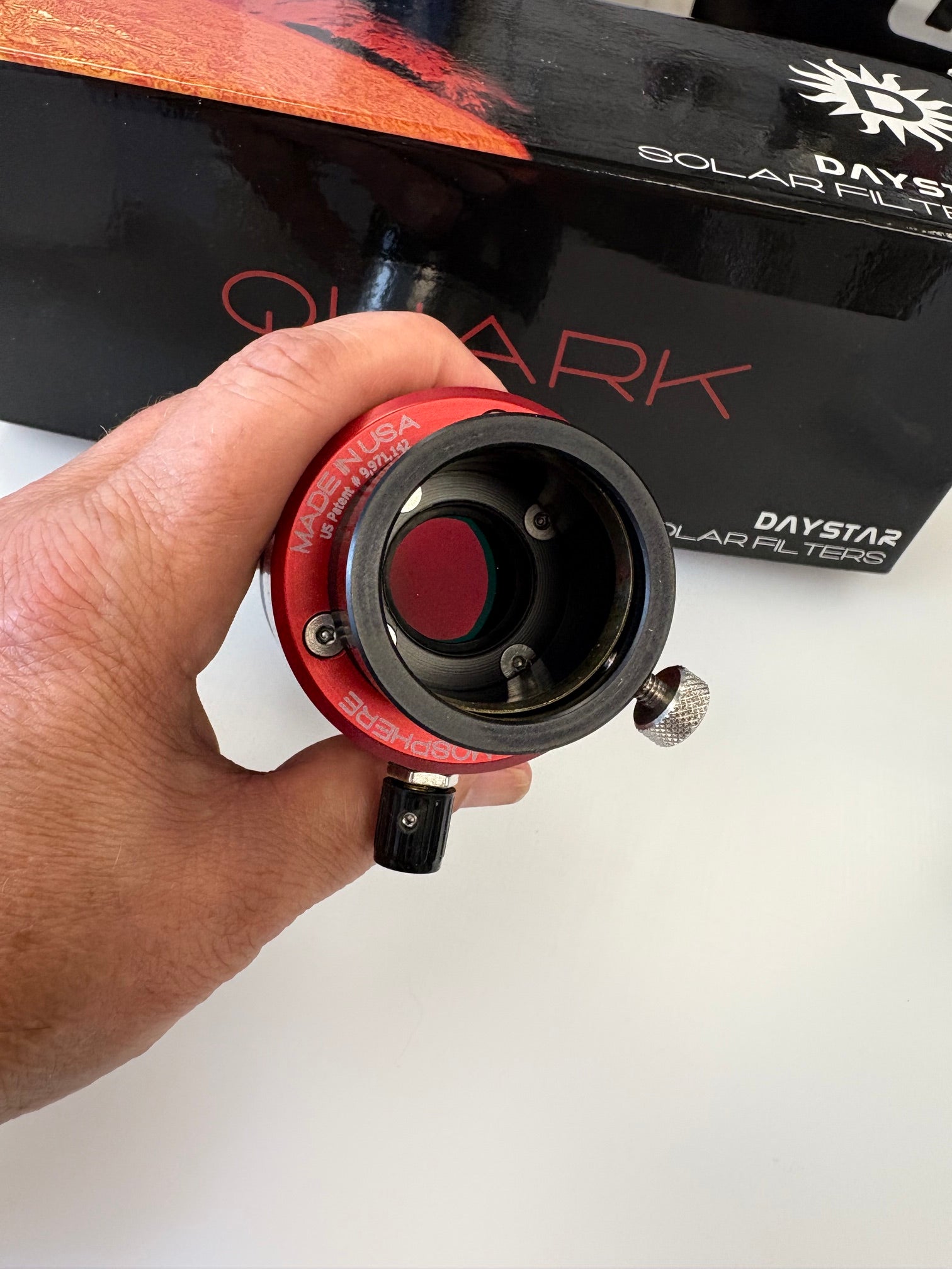 DayStar Quark Chromosphere H-Alpha Filter with Player One 1.25" ERF – Used