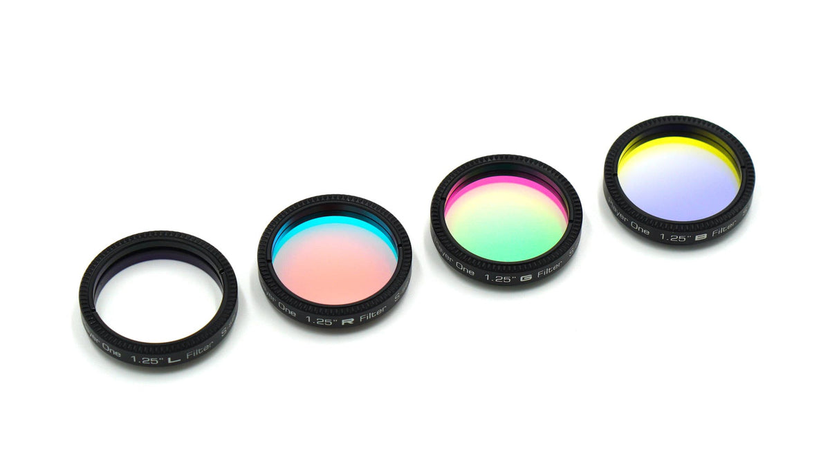 Player One 1.25 inch LRGB S-series filter detail
