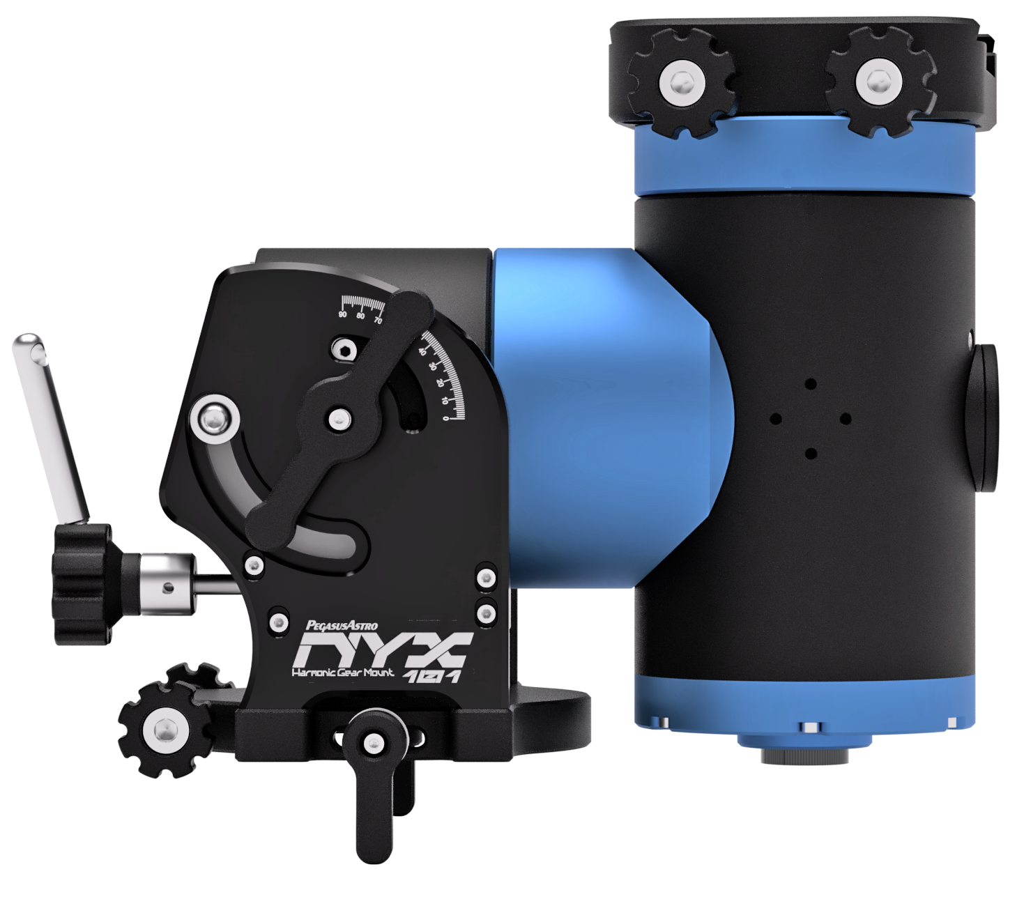 Pegasus Astro NYX-101 Strain Wave Mount with Pre-Installed Saddle Powerbox