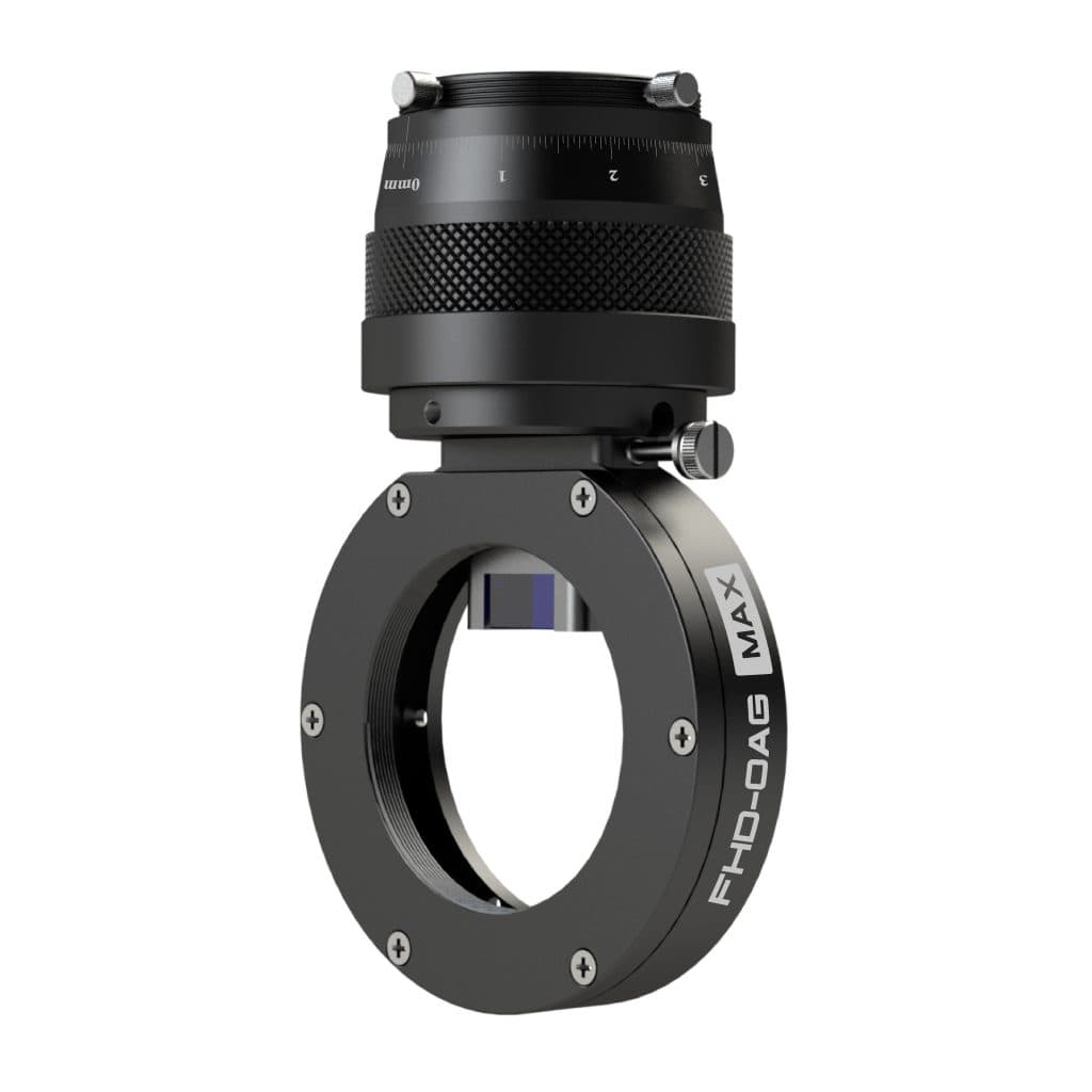 Player One Astronomy FHD-OAG MAX off-axis guider for flexure-free deep-sky autoguiding