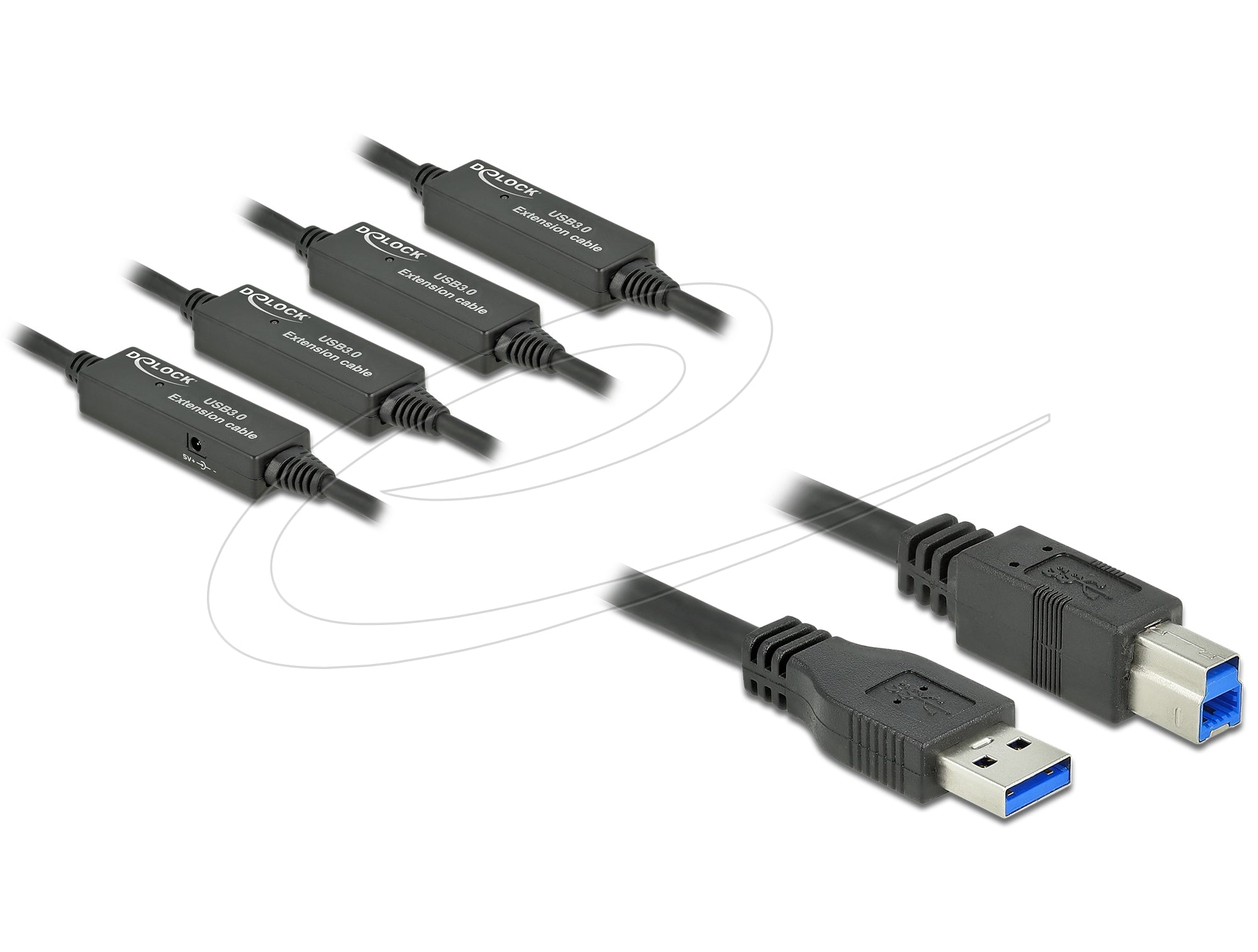 Pegasus Astro Active USB 3.2 Gen 1 Cable Type-A to Type-B 20 m - alternate view