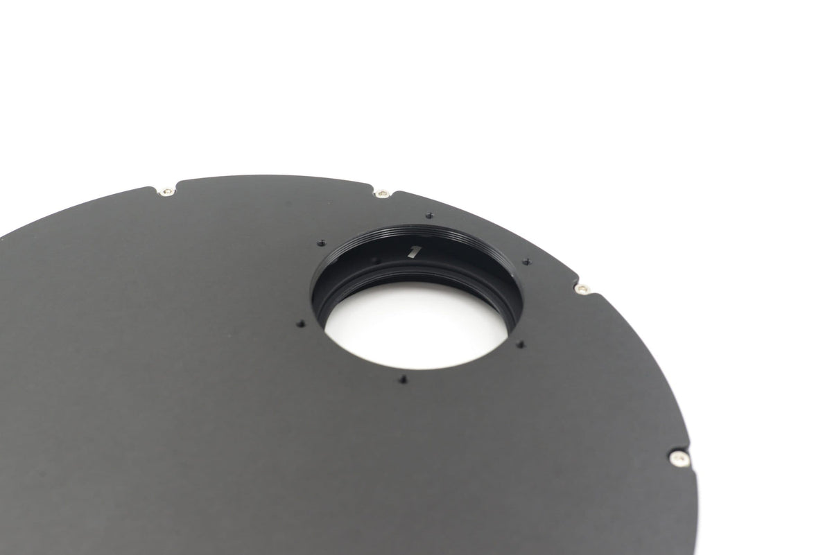Player One Astronomy Phoenix 7x2 inch motorized filter wheel profile for deep-sky astrophotography