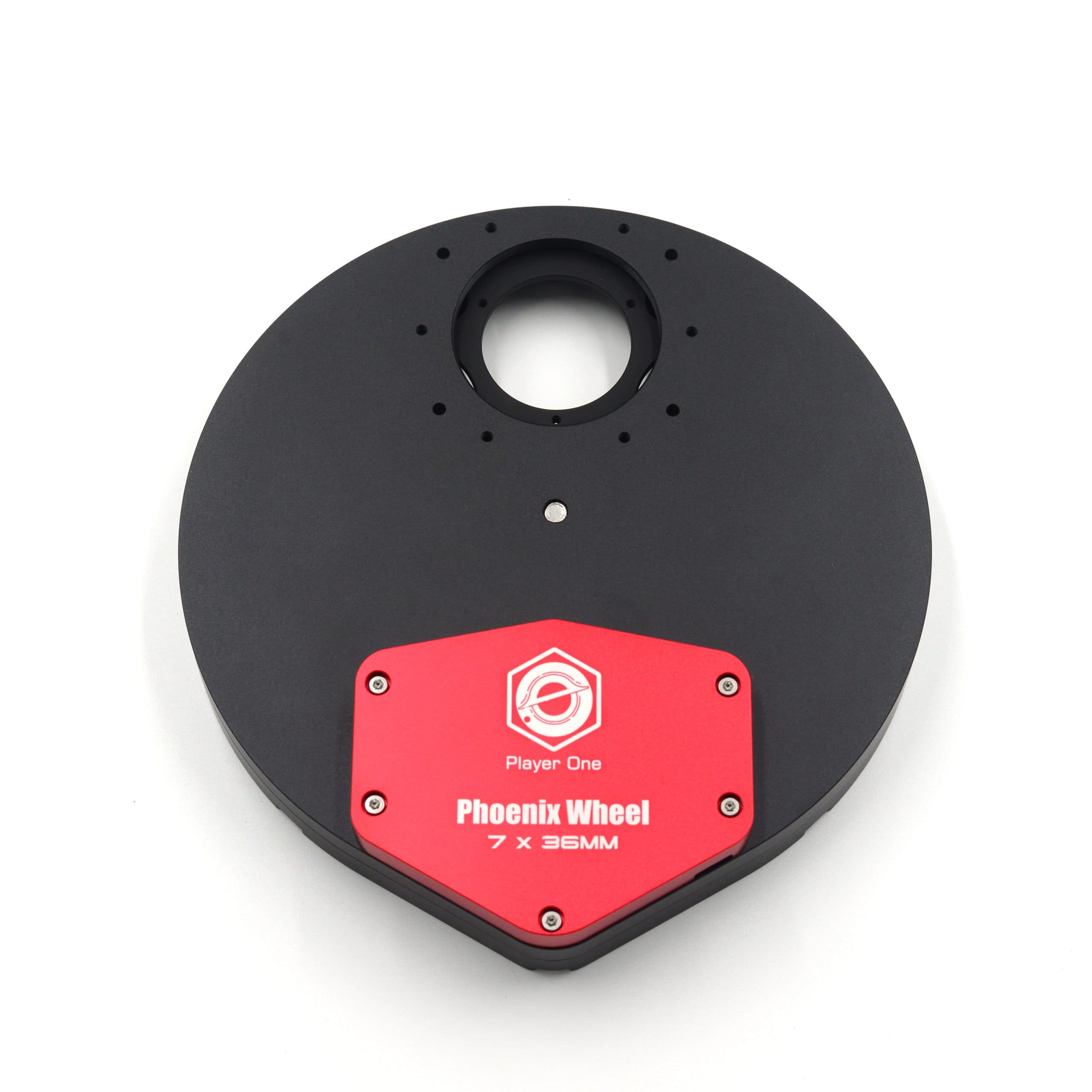 Player One Astronomy Phoenix 7x36mm motorized filter wheel for deep-sky astrophotography