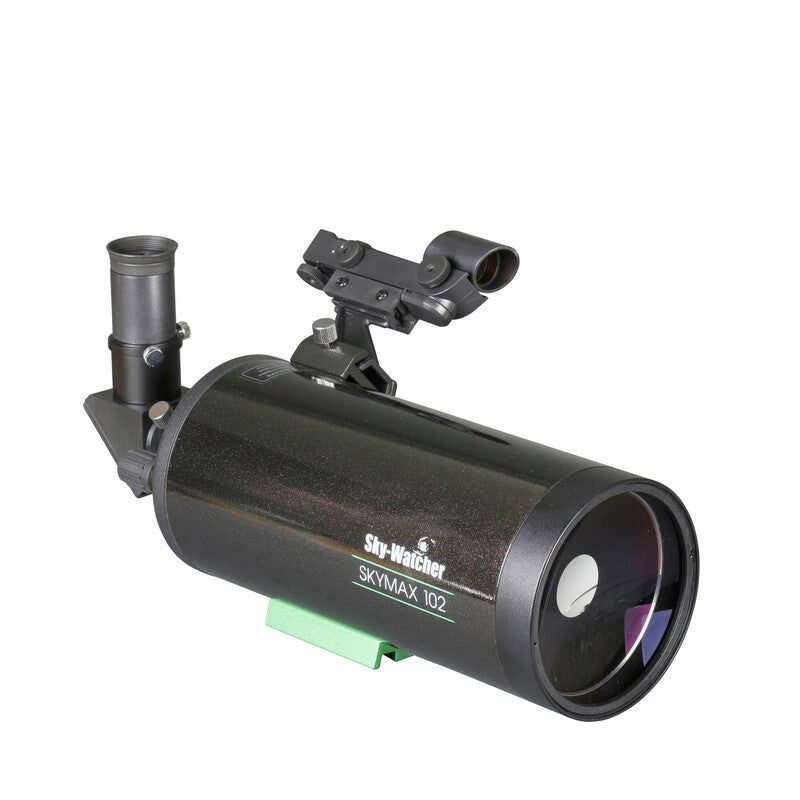Sky-Watcher Skymax 102 Maksutov-Cassegrain OTA-only telescope tube for planetary viewing, right front view