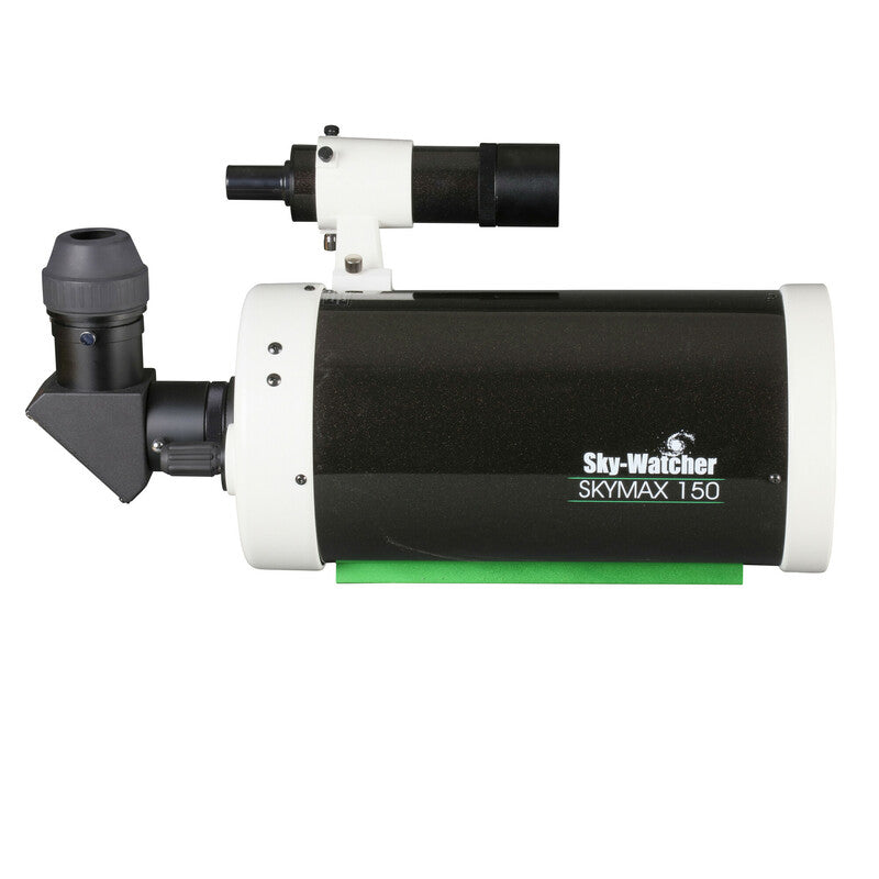 Sky-Watcher Skymax 150 Maksutov-Cassegrain OTA, right profile view, 1800mm telescope for high-resolution lunar detail