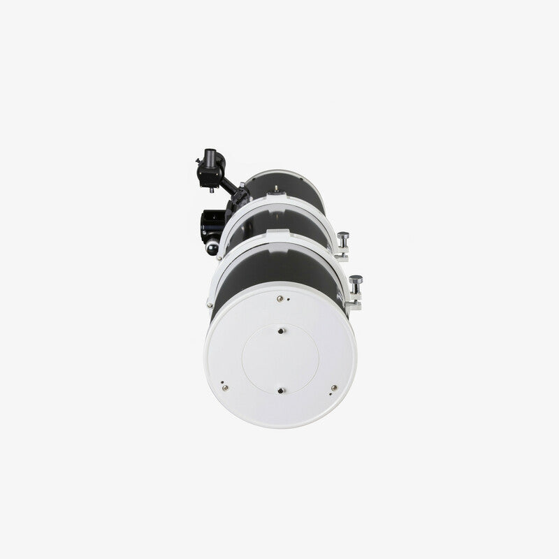 Sky-Watcher Starlux 190MN 190mm f/5.3 Maksutov-Newtonian optical tube, rear view of mirror cell, for deep-sky astrophotography and visual observing