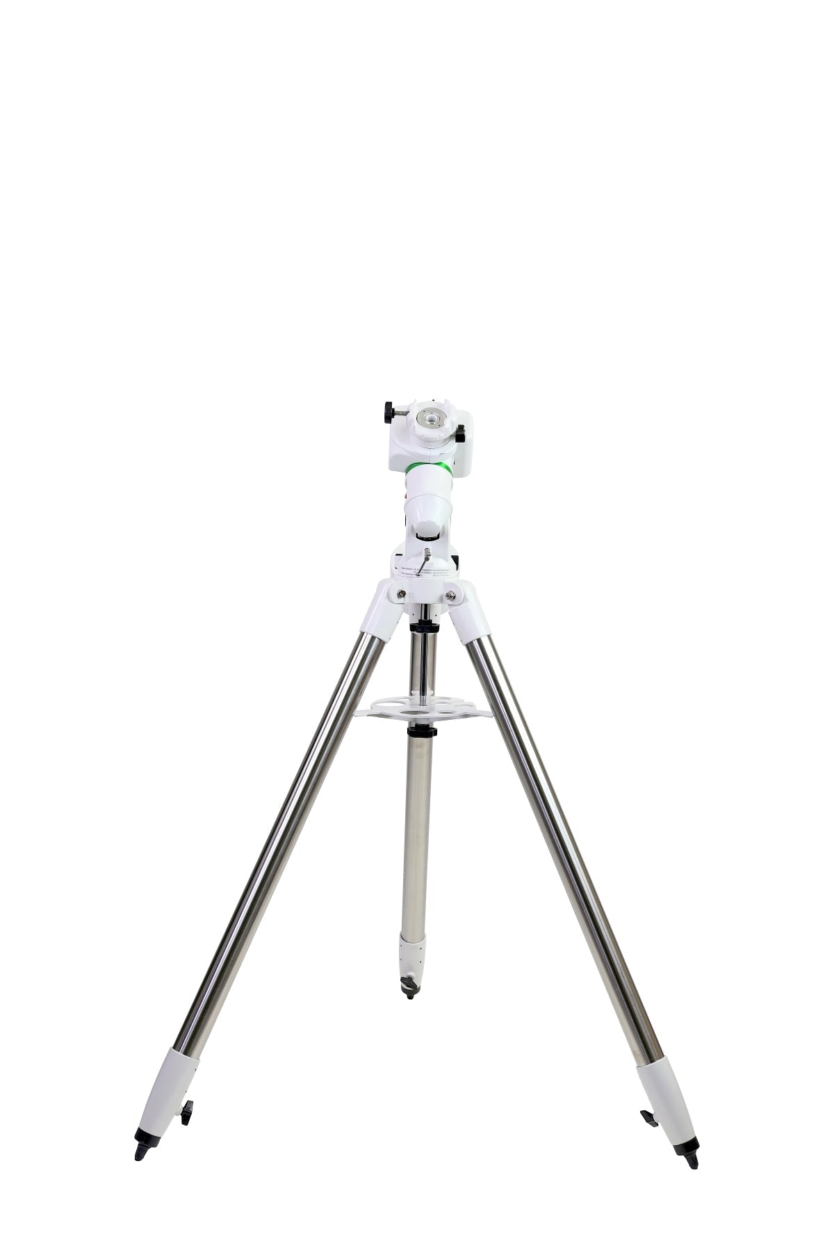 Sky-Watcher EQ-AL55i Pro equatorial mount rear view showing USB-C, ST-4 autoguider, SNAP and DC power ports