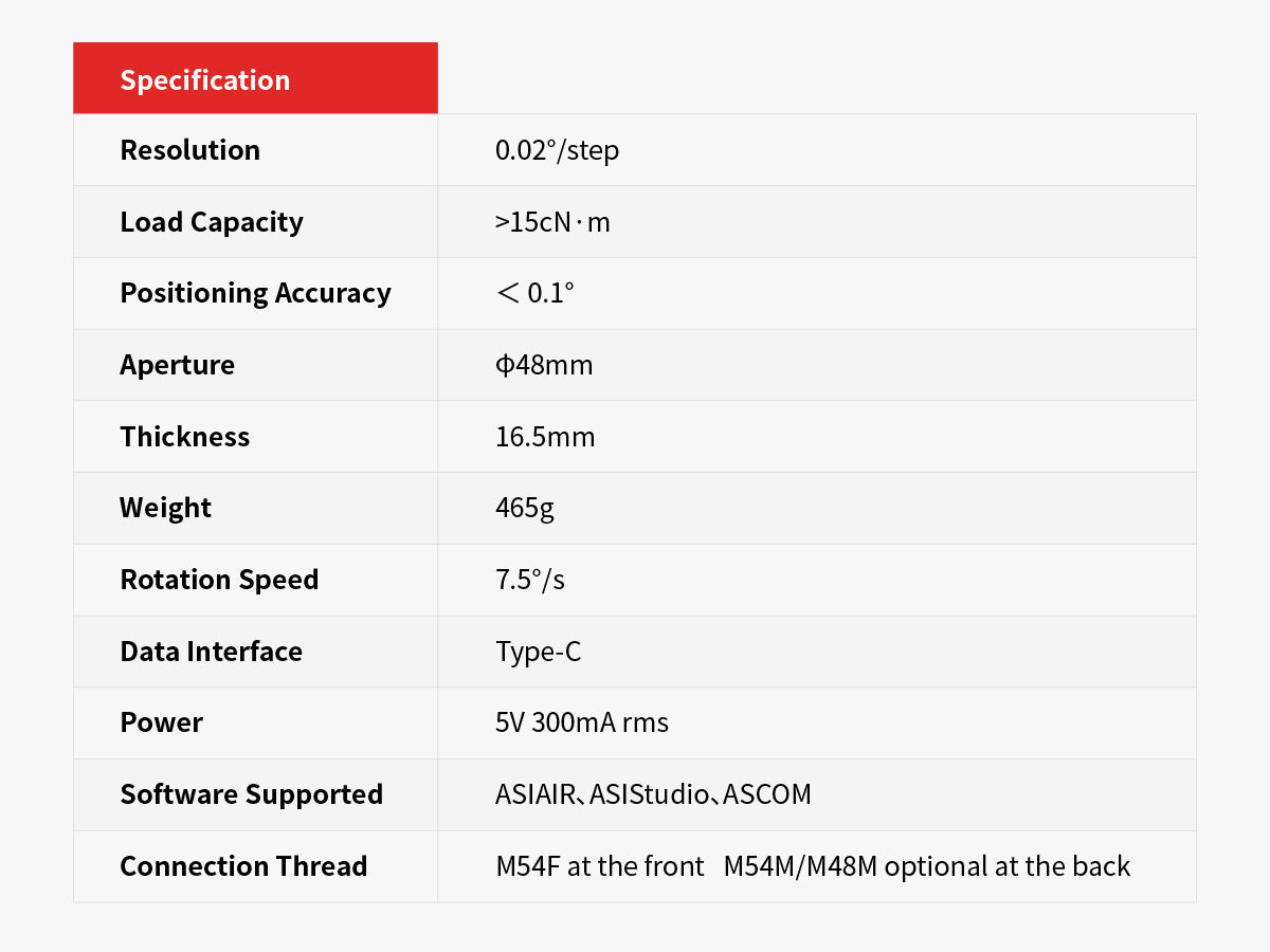 ZWO Camera Angle Adjuster / Rotator