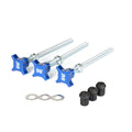 JMI Triangle-Style leveling screws and hardware upgrade kit for 8, 10 and 12 inch Dobsonian Wheeley Bars