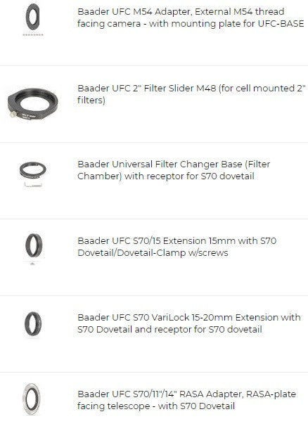 Baader UFC RASA 11 Kit for M54