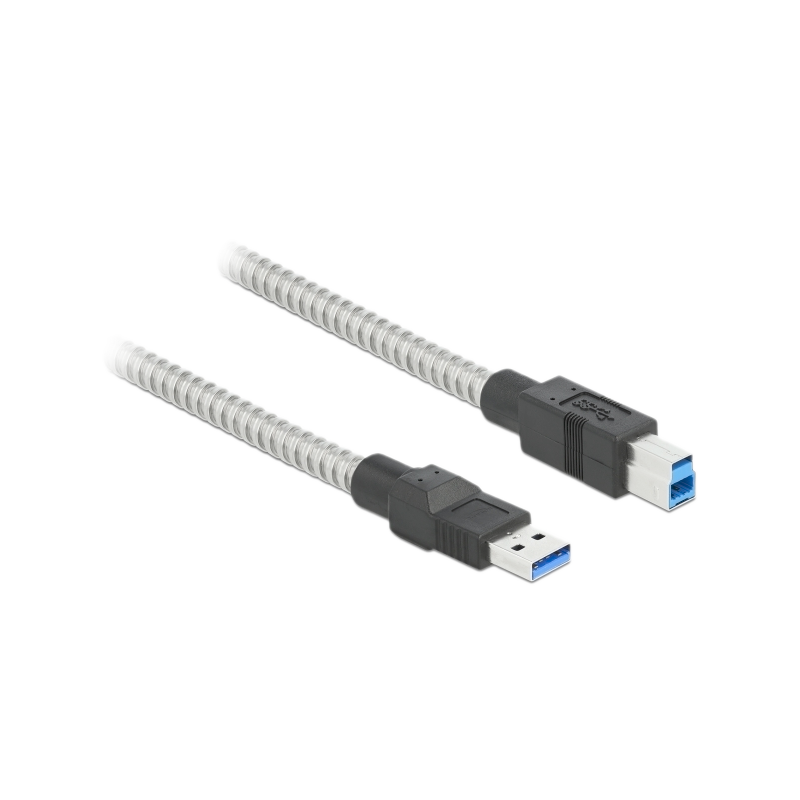 Pegasus Astro USB 3.0 Type-A to Type-B Cable, 0.5 m Metal Shell