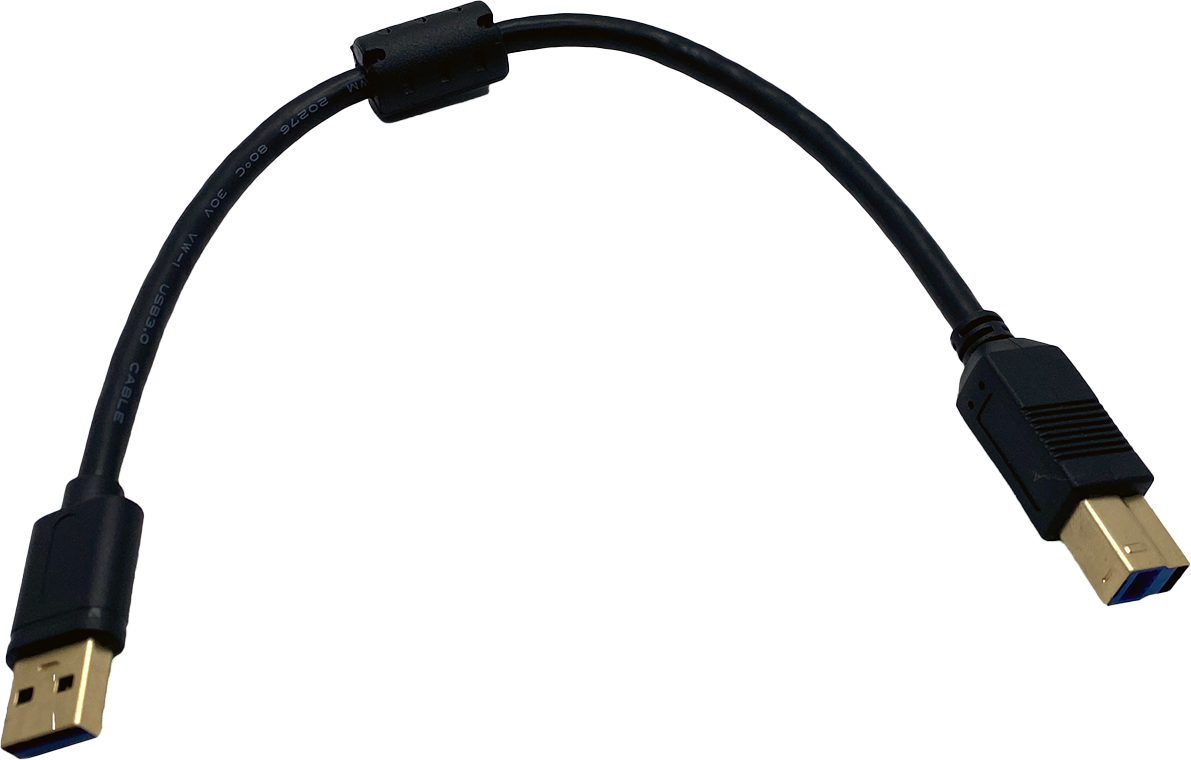 Pegasus Astro USB 3.0 Type-A to Type-B Cable, 0.3 m Pack of 2