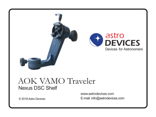 Astro Devices Nexus DSC shelf for Vixen Porta mount
