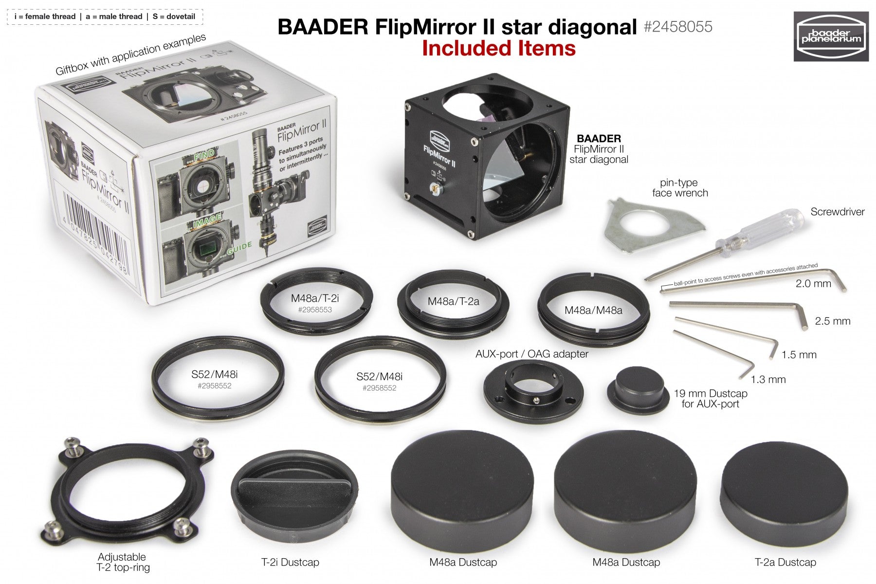 Baader FlipMirror II Star Diagonal