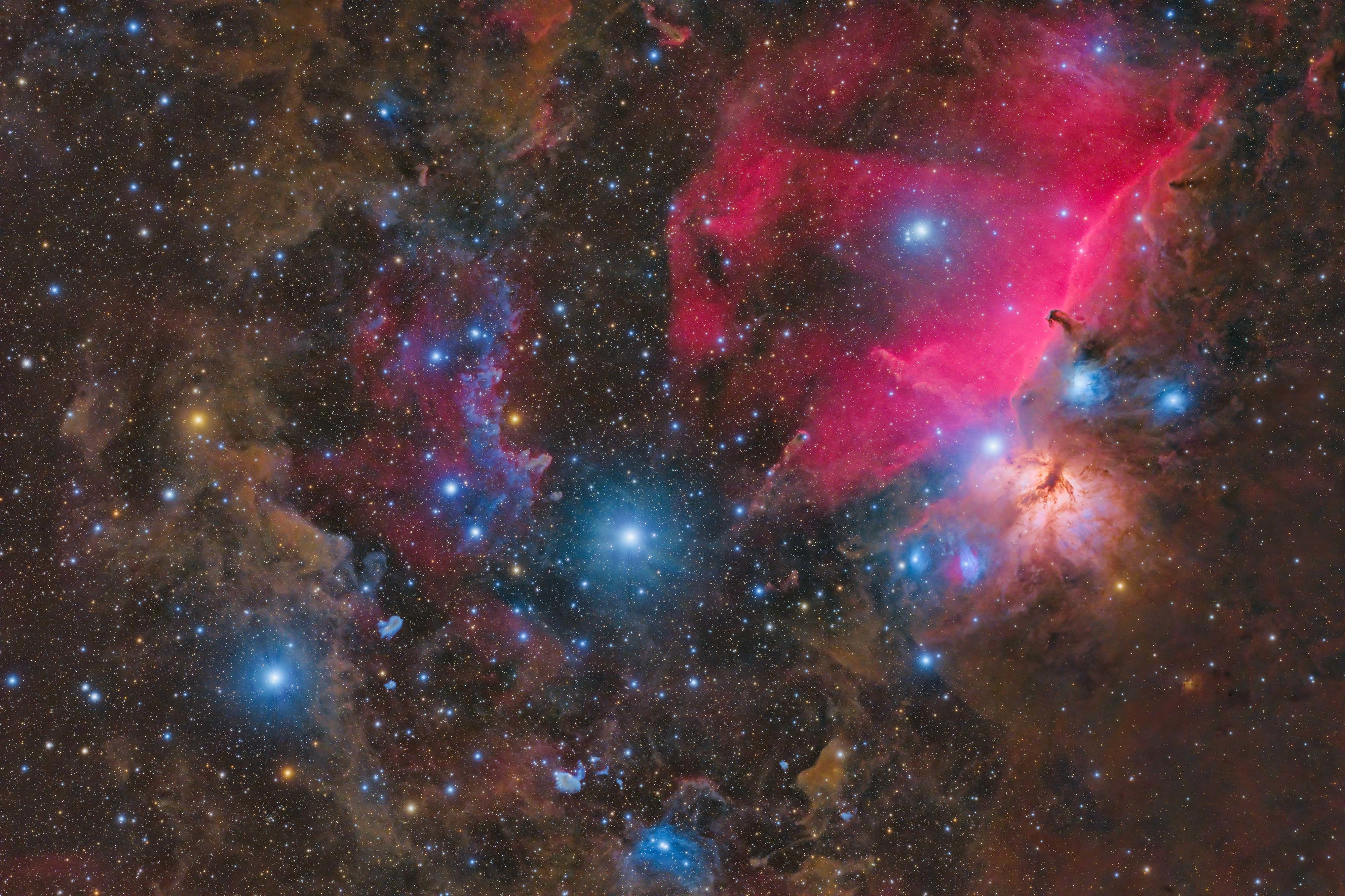 Askar SQA55 - sample image: IC434 Horsehead Nebula, SQA55 + ZWO ASI2600MC Pro