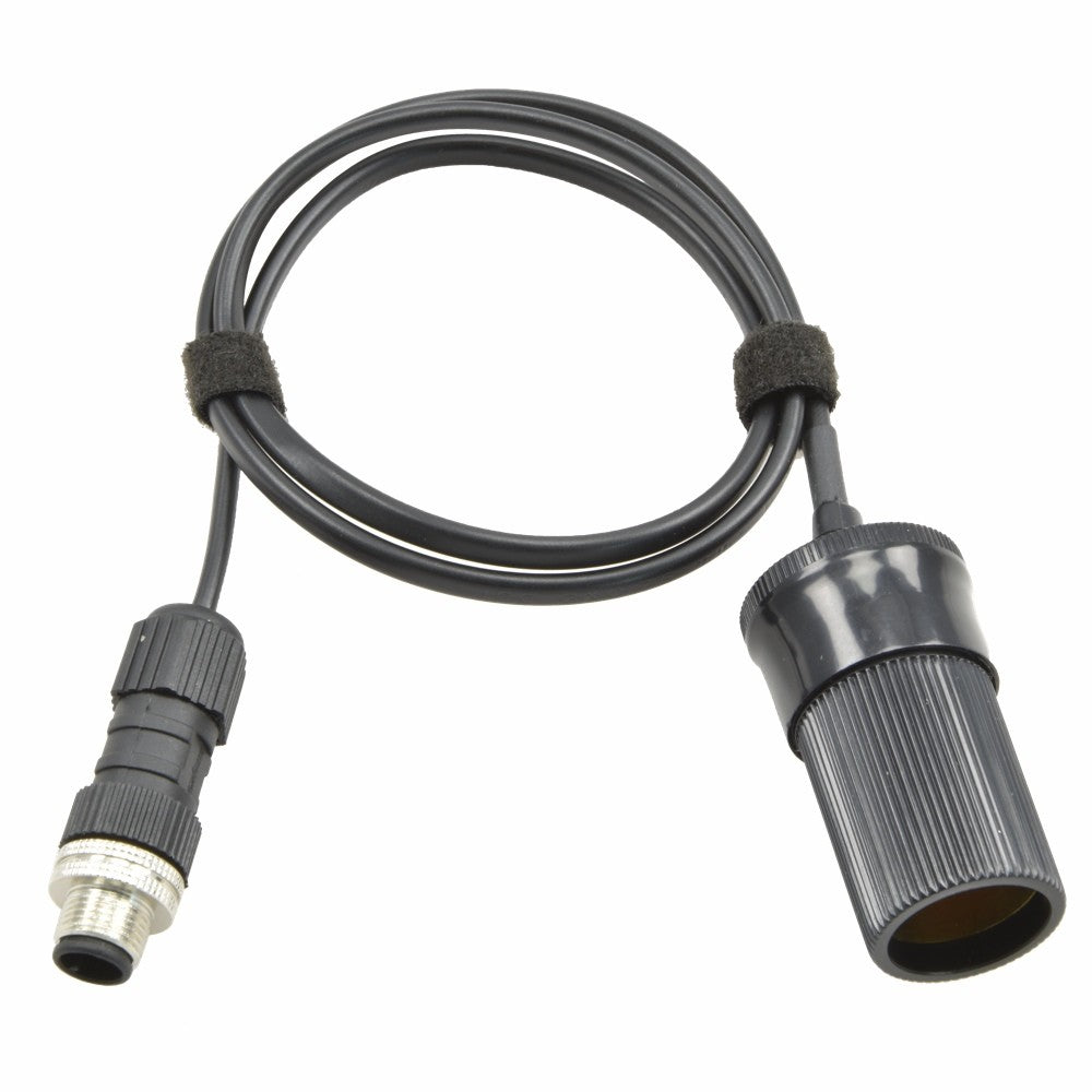 Eagle-compatible power cable for accessories with cigarette plug - 30cm - 3A