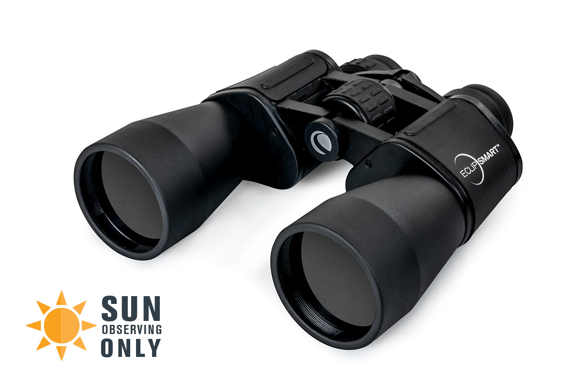 Celestron EclipSmart 12x50 binoculars for eclipse viewing and daytime solar observing