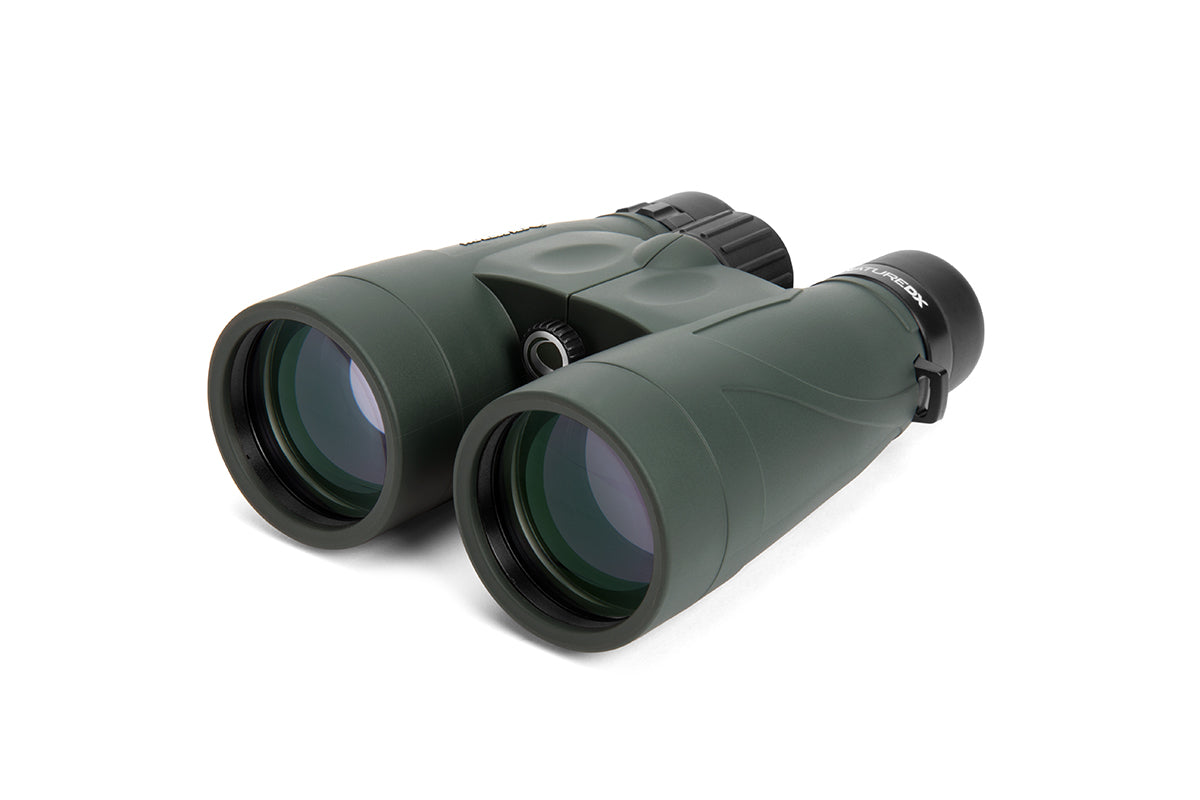 Celestron Nature DX 12x56 roof binoculars for stargazing, lunar observing, and wildlife viewing