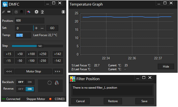 Pegasus Astro Motor Focus Kit / Controler v3.2