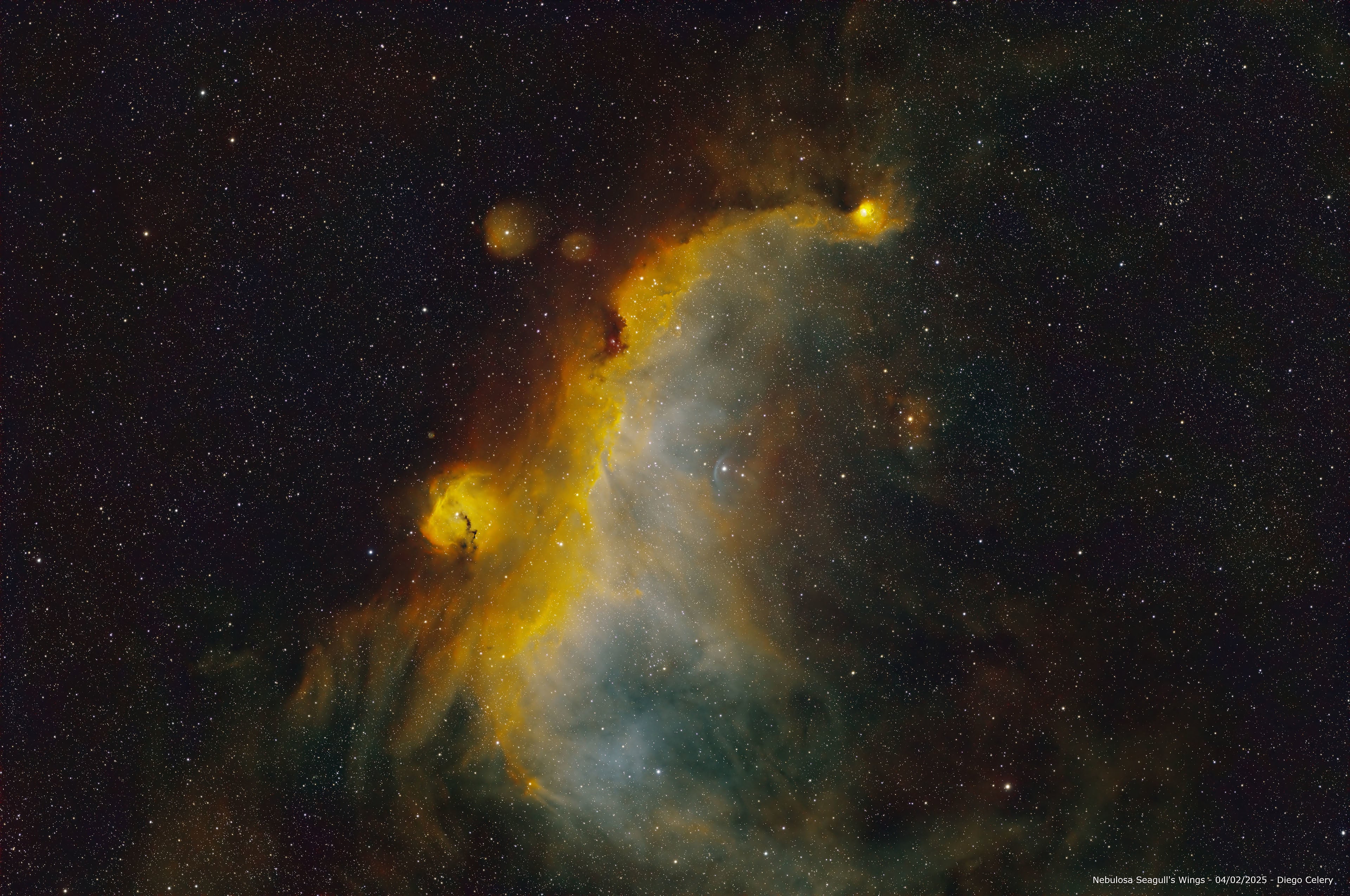 Askar SQA55 - sample image: Diego Celery, NGC 2327, SQA55 + ZWO ASI2600MM Pro