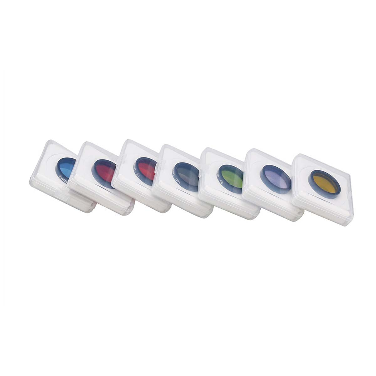SVBONY SV155 1.25 inch 7-piece colour, moon and CPL filter set for planetary and lunar observing