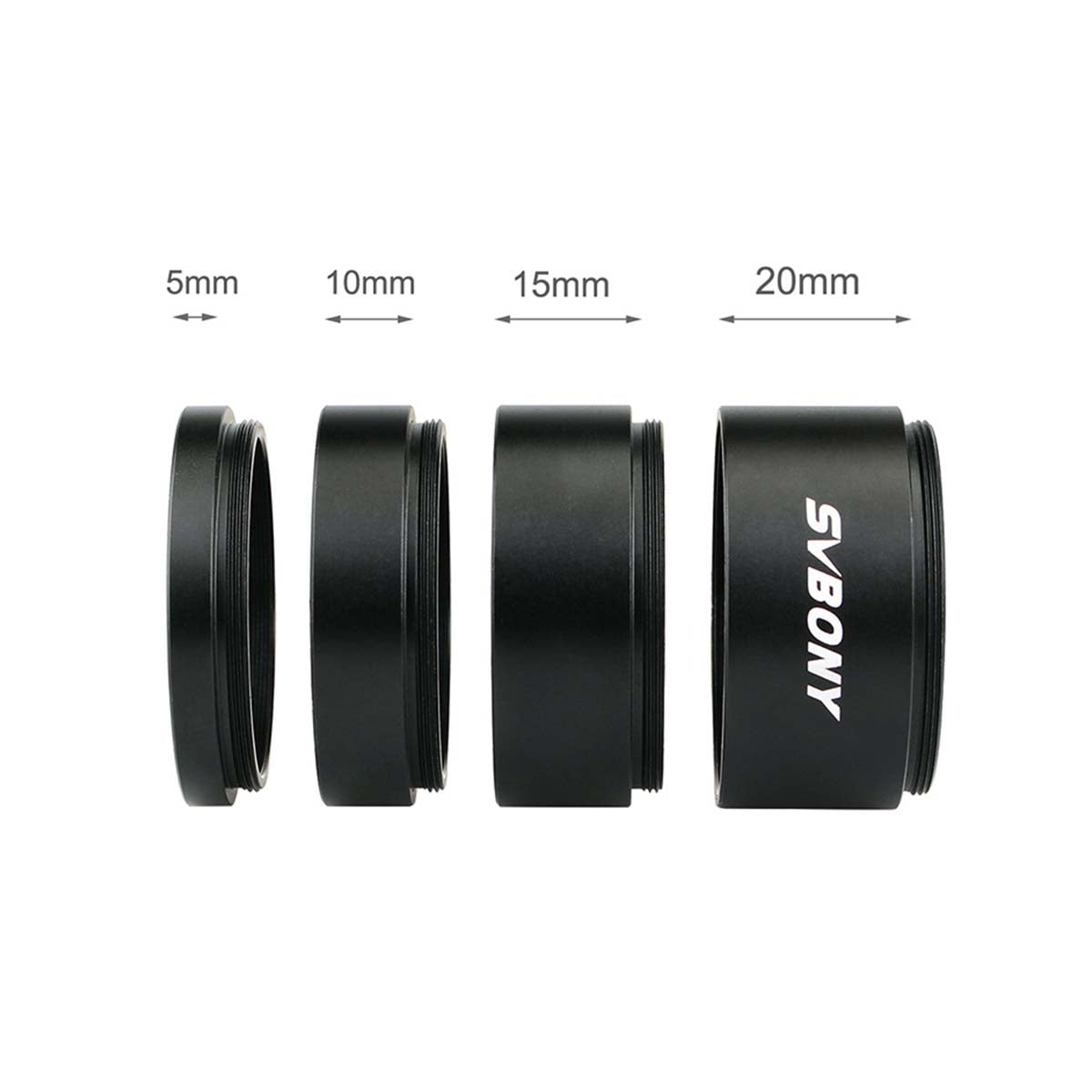 SVBONY F9160A M42 extension tube threads for astrophotography spacing
