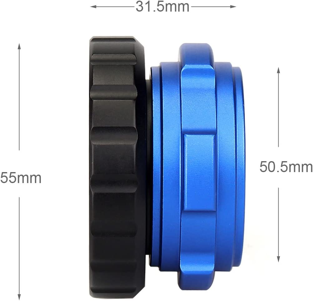 SVBONY F9164A M42 to 1.25 inch eyepiece adapter PETF inner ring for telescopes and spotting scopes