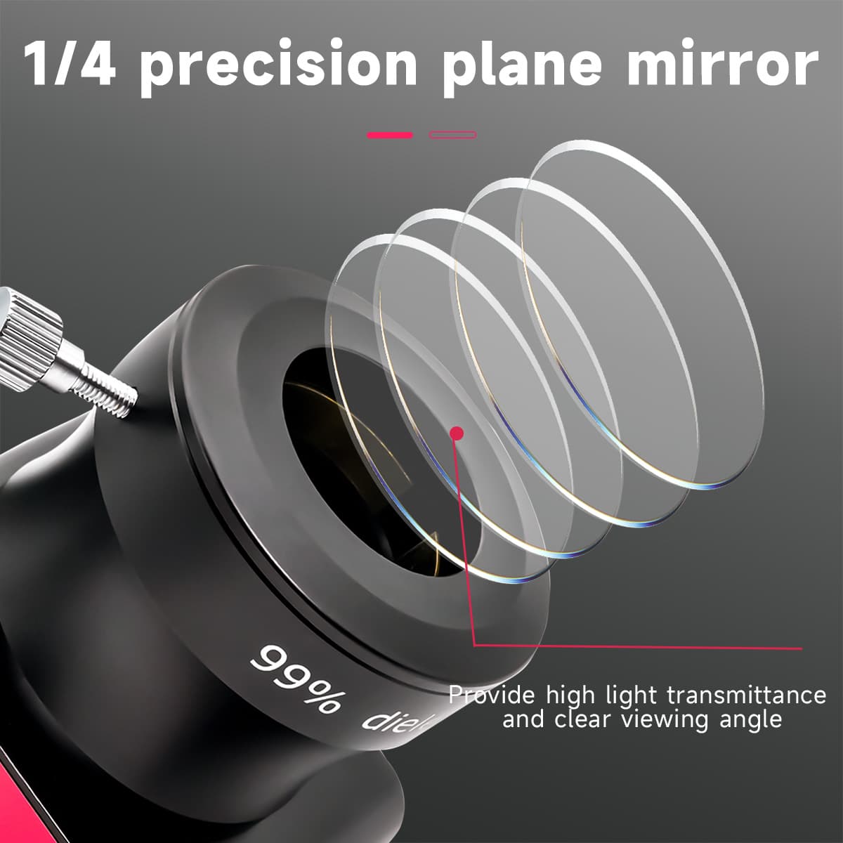 SVBONY SV188P 1.25 inch 90 degree dielectric mirror star diagonal for visual observing