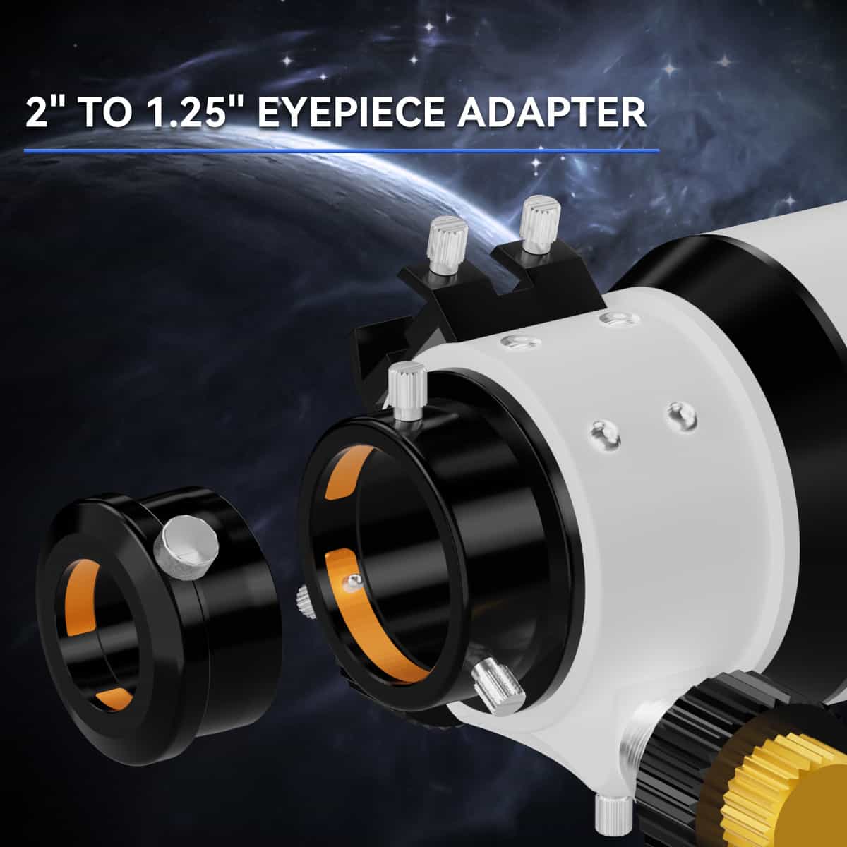 SVBONY SV48P 102mm achromatic refractor OTA objective lens