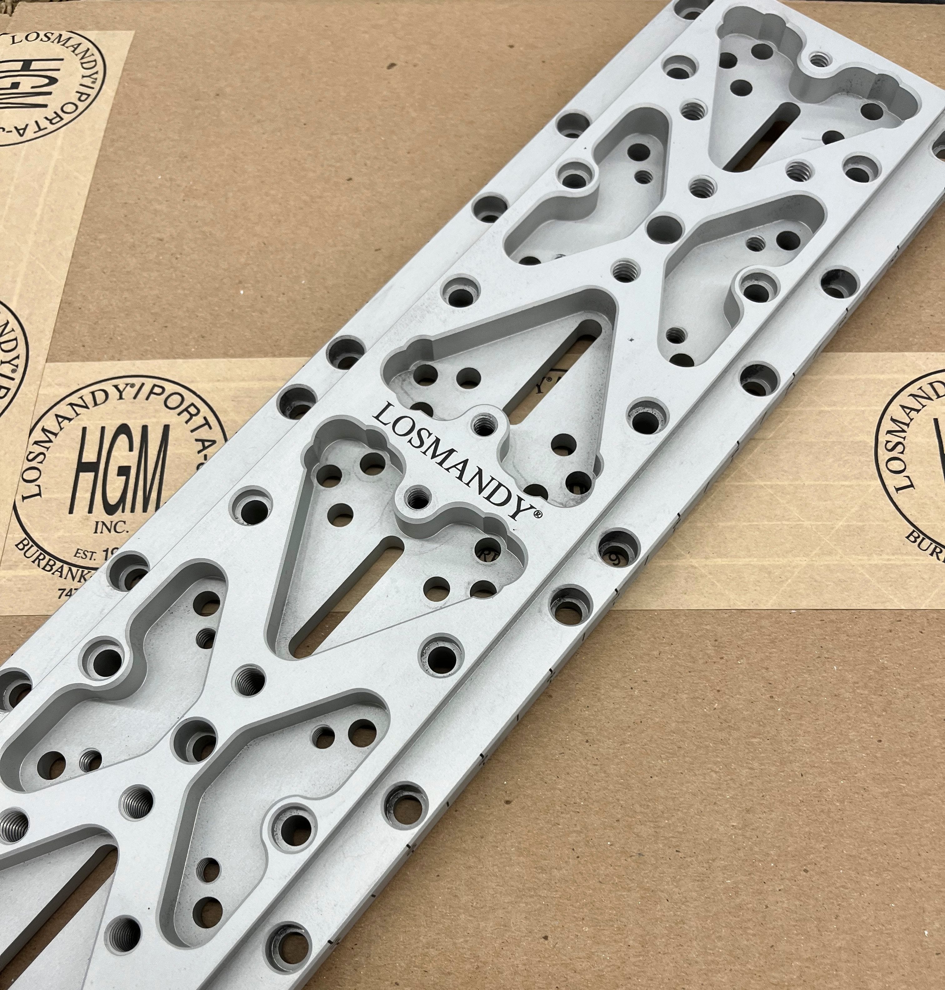 D SERIES DOVETAIL PLATE 14" SPECIAL EDITION CLEAR ANODIZE