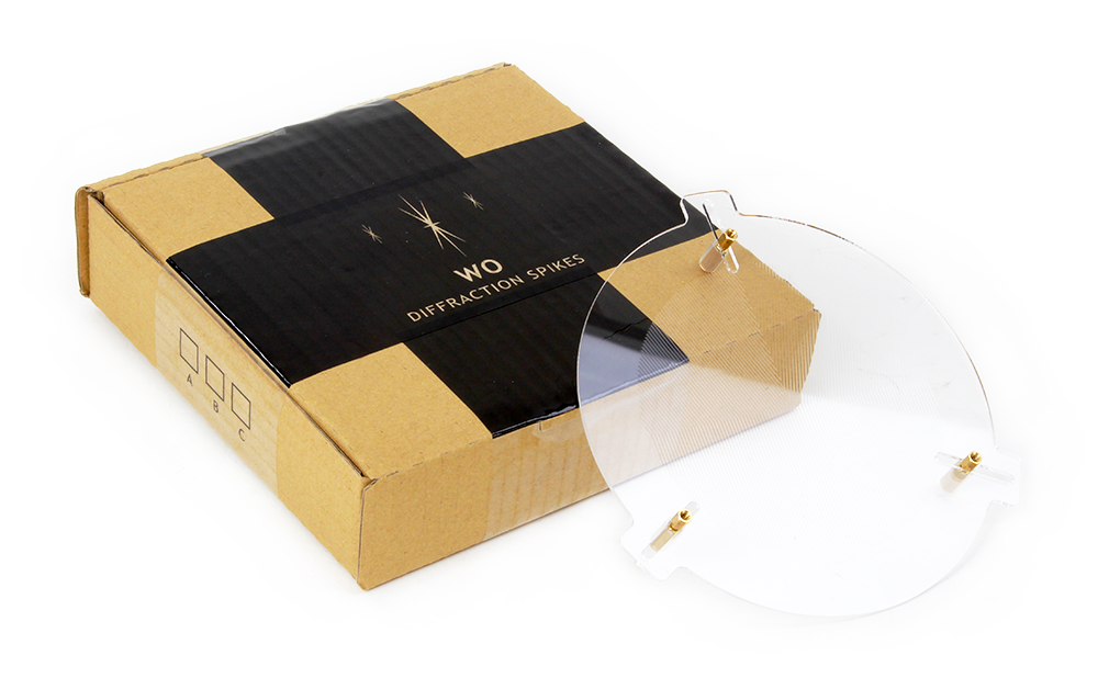 Diffraction Spikes Bahtinov Focusing Mask for Telescopes Dew Shield Diameter From 105mm -148mm