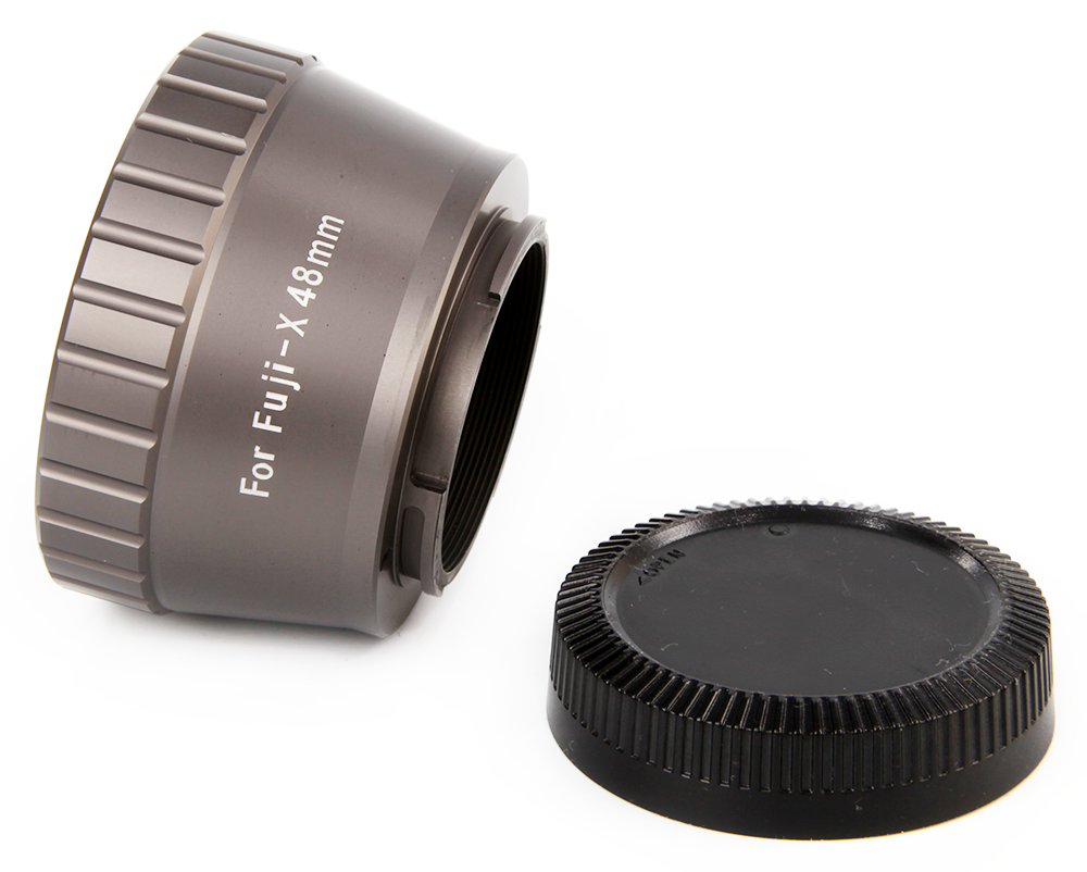 48mm T mount for Fuji FX - Space Gray