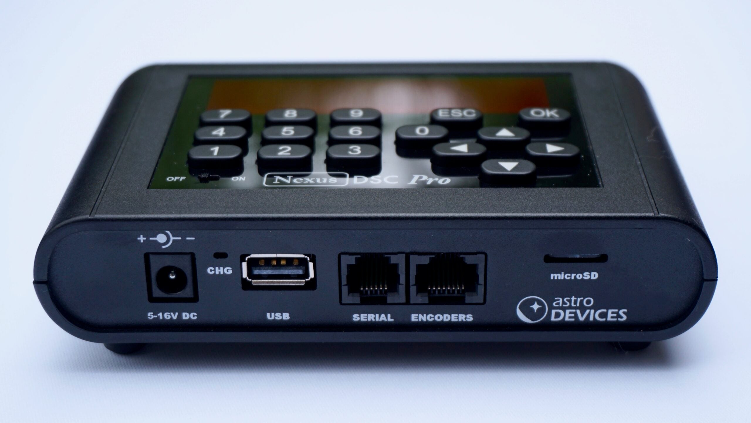 Nexus DSC Pro front view with ports