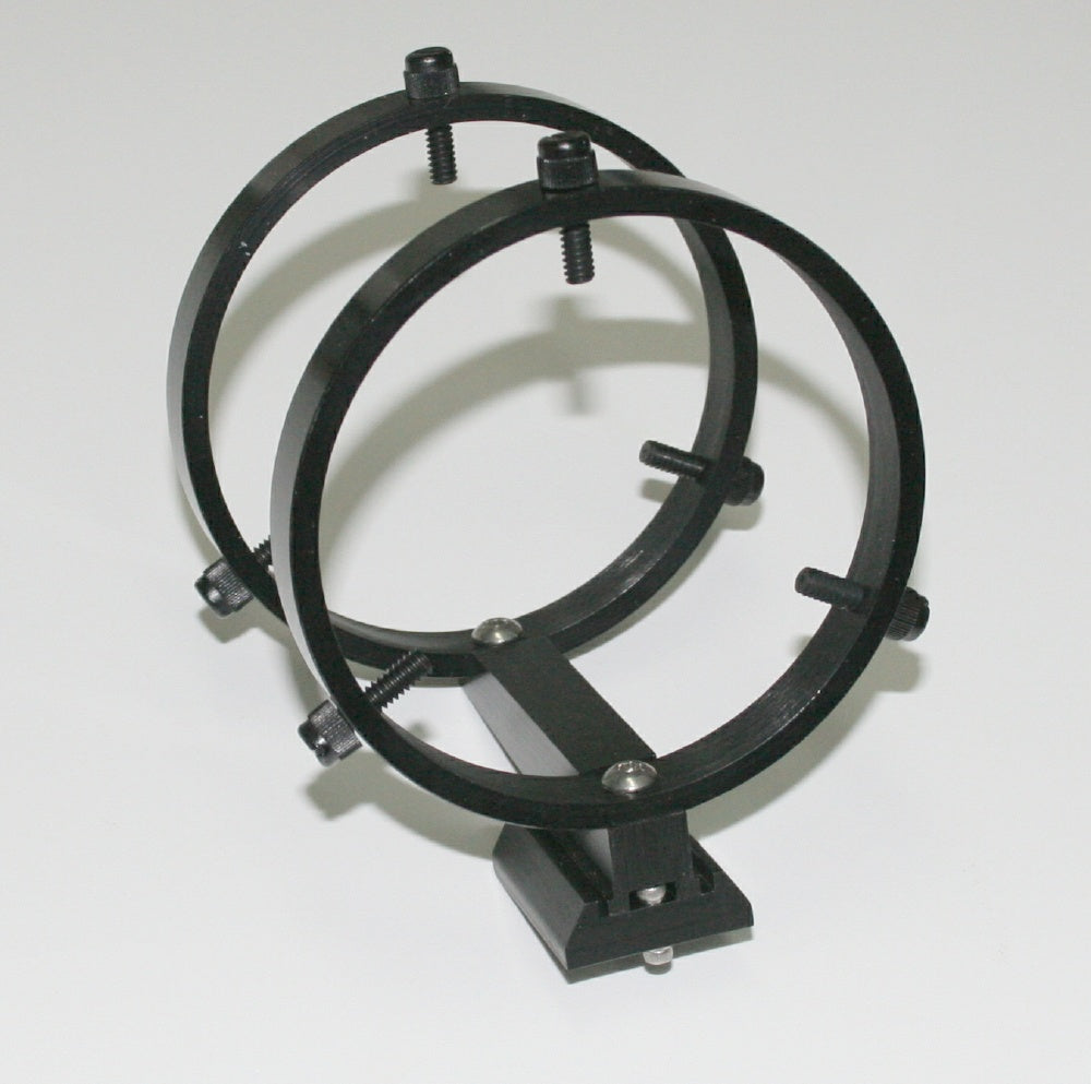 Finder scope bracket for 80mm finder/guidescope with Vixen/Synta shoe