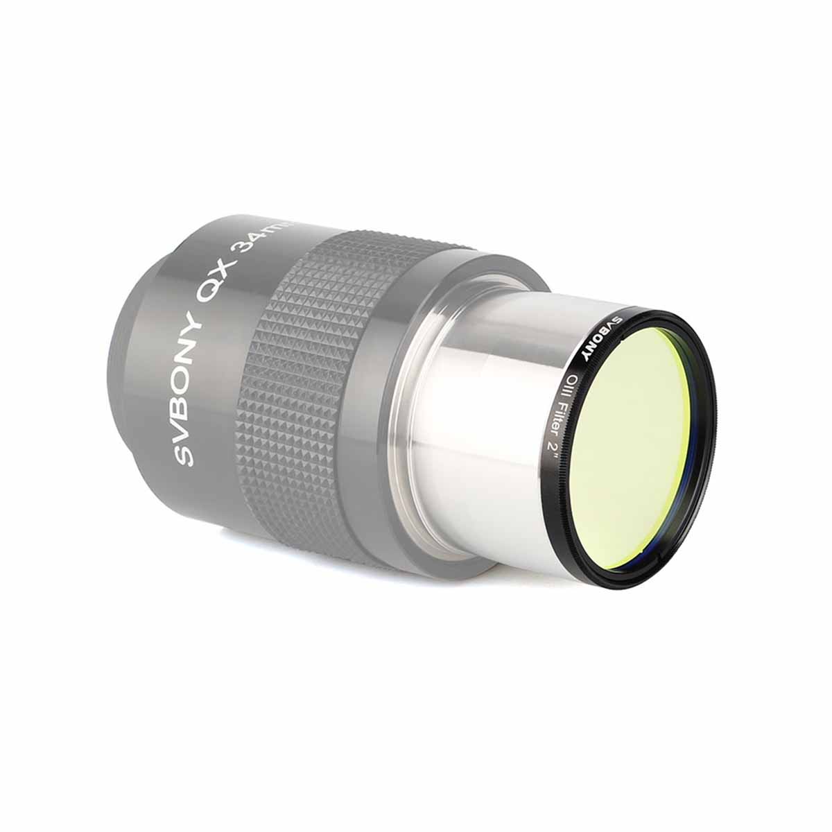 SVBONY SV115 2 inch OIII filter coatings for nebula contrast