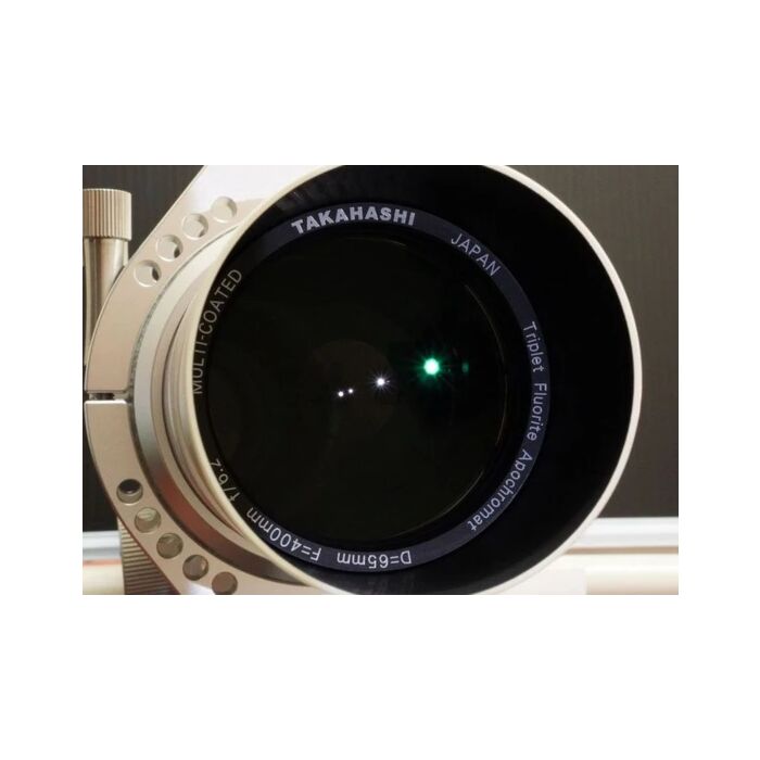 Takahashi FCT-65D 65mm f/6.2 fluorite triplet apochromatic refractor OTA for wide-field astrophotography and travel observing