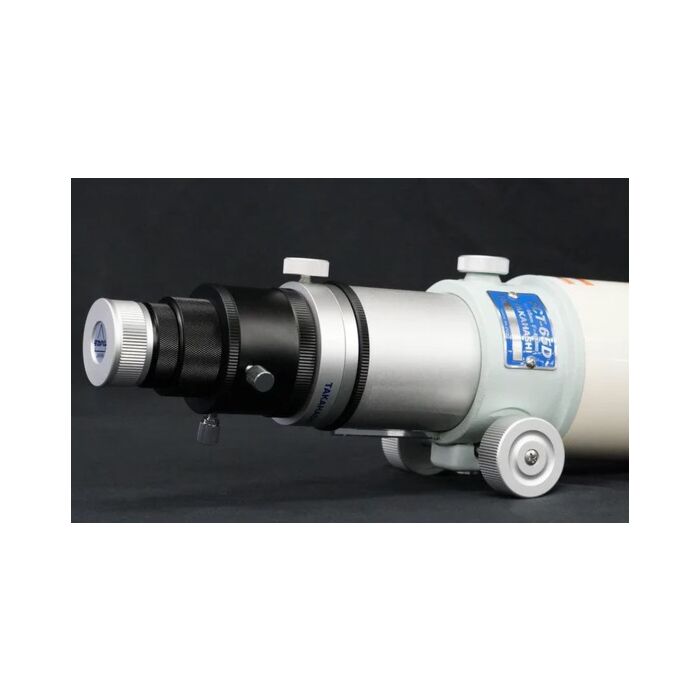 Takahashi FCT-65D 65mm fluorite triplet refractor optical tube assembly detail view