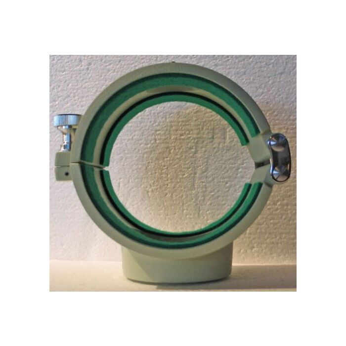 Takahashi clamshell tube holder for the FSQ-106 New Q refractor with 1/4-20 base thread for tripod or equatorial mounting